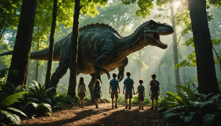 chasse au trésor dinosaure