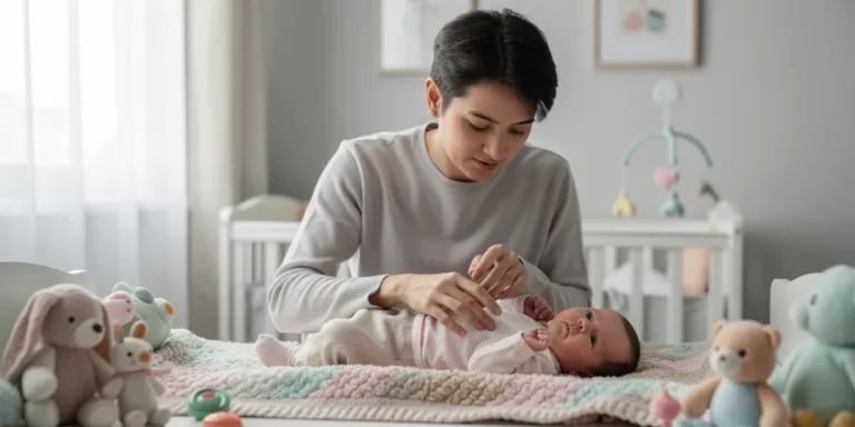 comment stimuler un bébé de 1 semaine