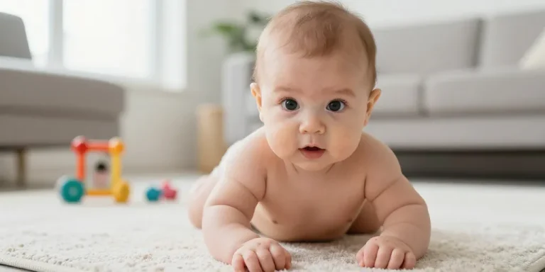 à quel âge un bébé marche à 4 pattes