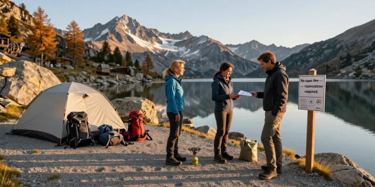 lac de cheserys bivouac