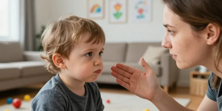enfant de 3 ans qui n'écoute pas
