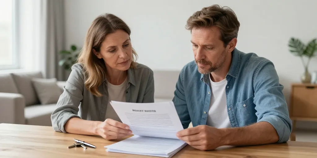 separation bien immobilier concubinage